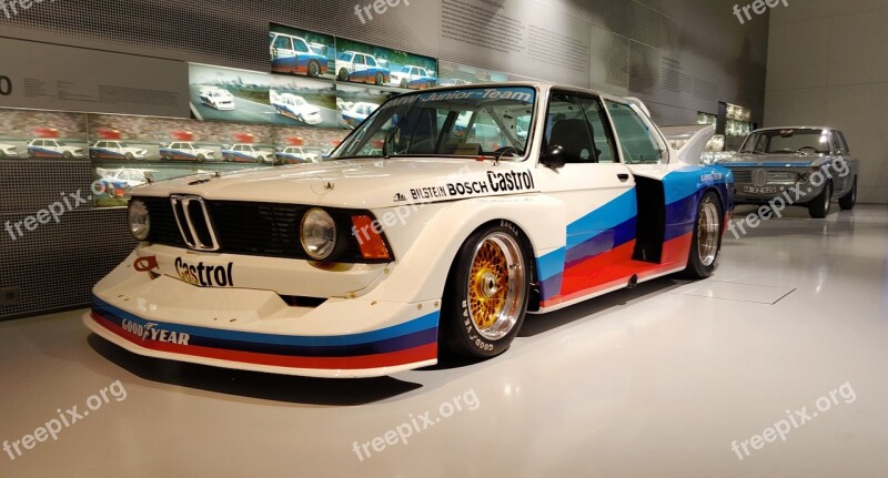 Bmw Racing Car Auttorennen Sport Race Track