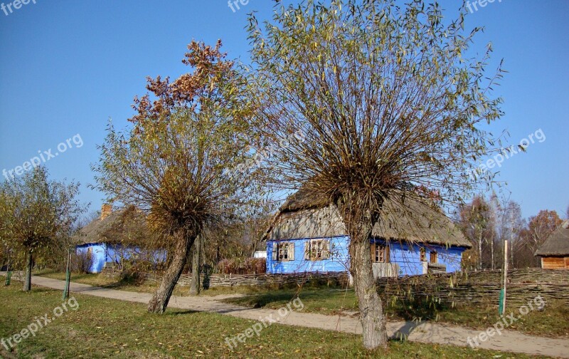 Sierpc Poland Open Air Museum Cottage Country Rural Architecture