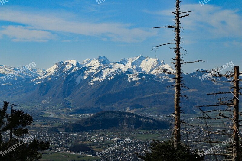 Austria Emsreute Hohenems View Säntis