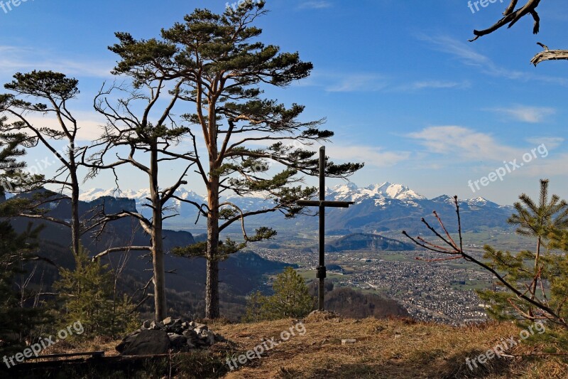 Austria Emsreute Hohenems View Säntis