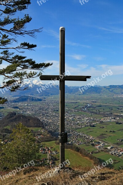 Austria Emsreute Hohenems View Säntis