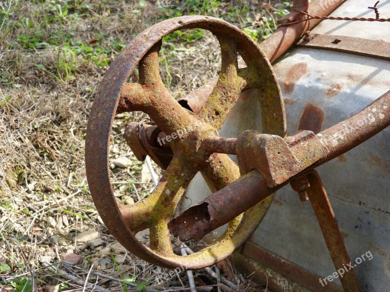 Bogie Handcart Old Vintage Wheel