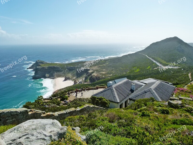 Cape Of Good Hope Breath-taking Blue Green Ocean