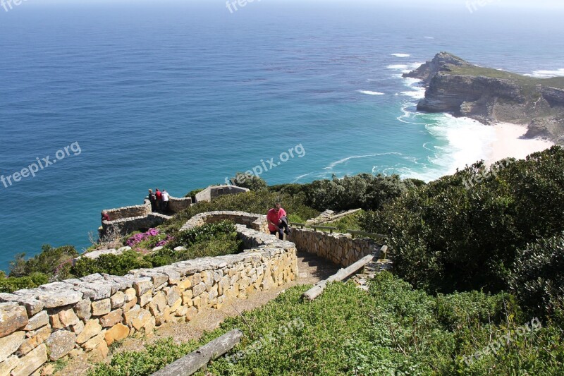 Cape Of Good Hope Breath-taking Blue Green Ocean