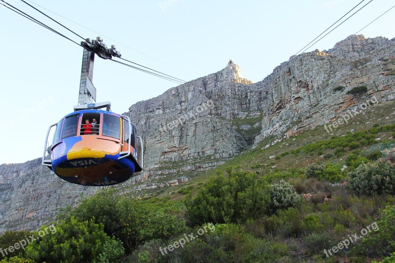 Cable Car Cable 360-degree Table Mountain Seven Wonders