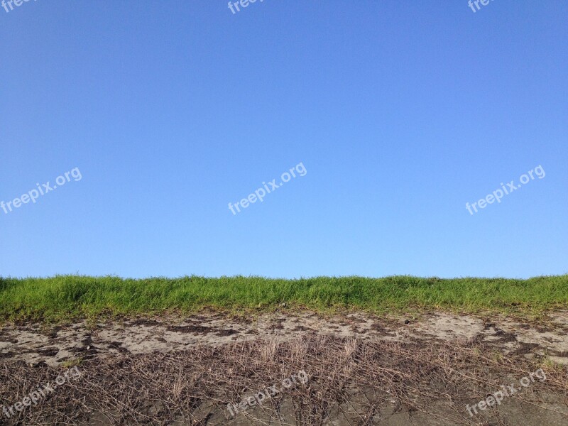 Natural Plain Landscape Horizon Green Grass