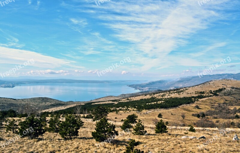 Croatia Landscape Sea Ocean Nature