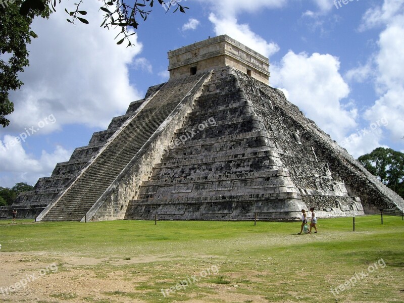 Chichen Itza Riviera Maya Mexico Free Photos