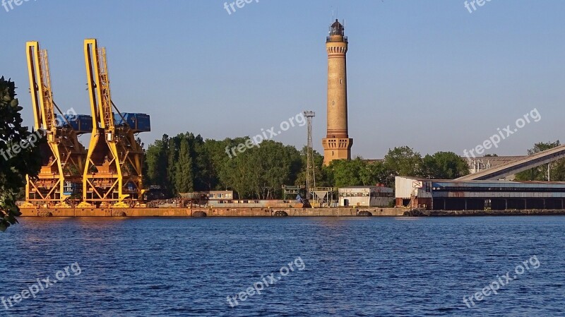 Poland świnoujście Port Tower Water