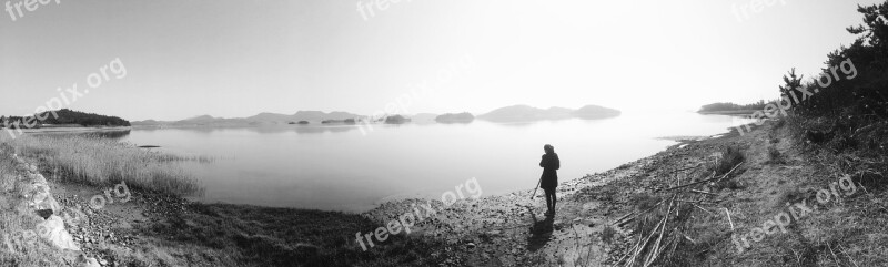 Landscape Panorama South Coast Sea Daeseomyeon