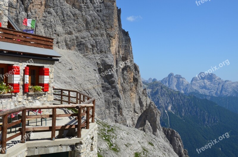 Dolomites Mountains Italy Travel Sky