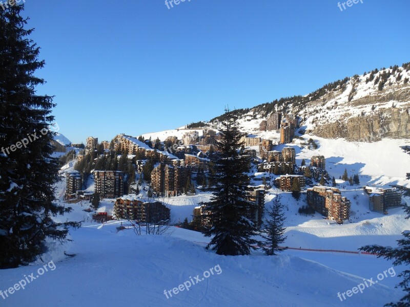 Avoriaz France Ski Resort Village