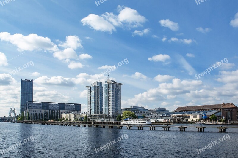 Berlin Germany Treptow Spree Tretpower