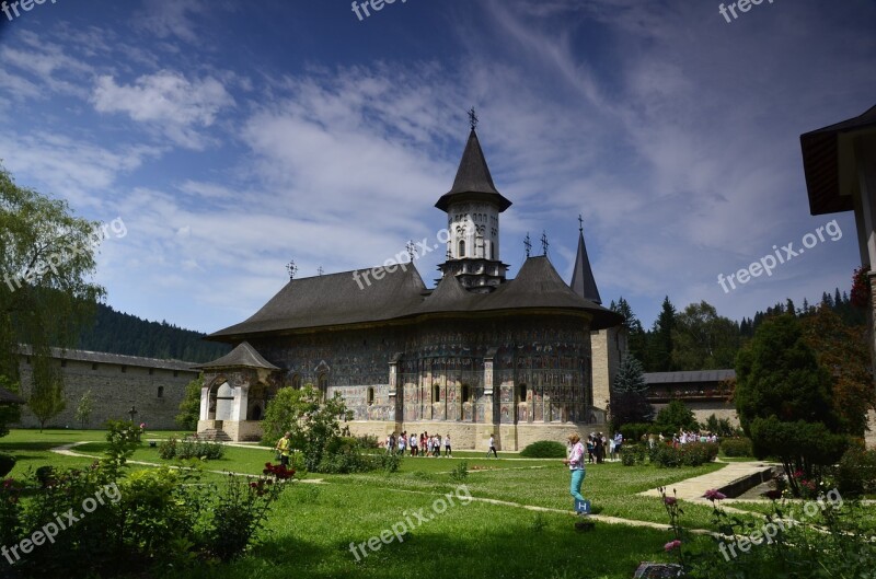 Monastery Bukovina Romania Moldovita Religion