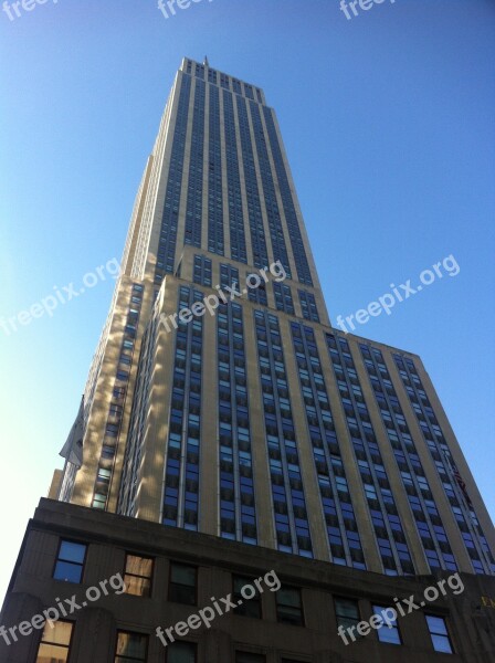 Empire State Building New York Usa Free Photos