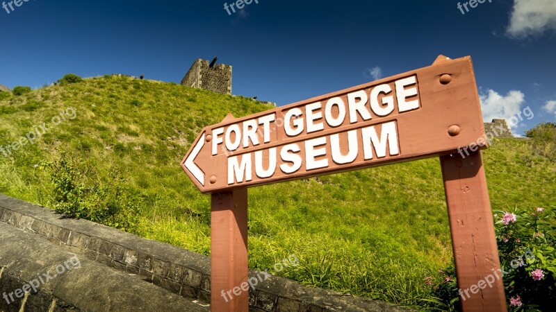 Museum Fort George Fortress Caribbean Free Photos