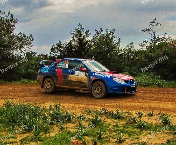 Rally Car Competition Race Sport