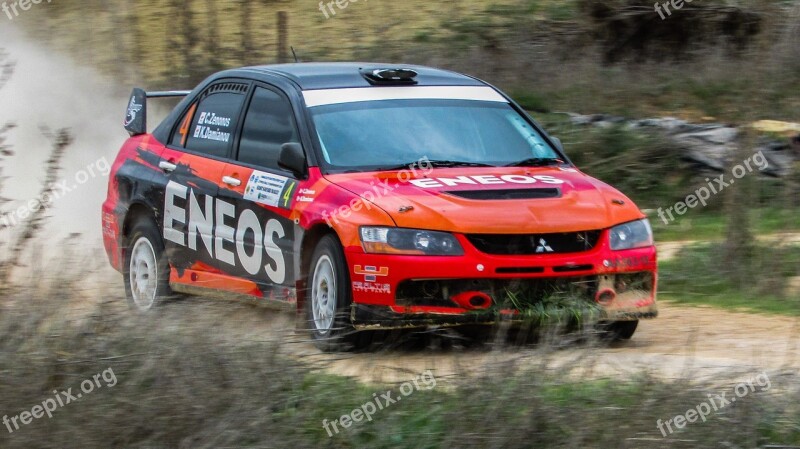 Rally Car Competition Race Sport