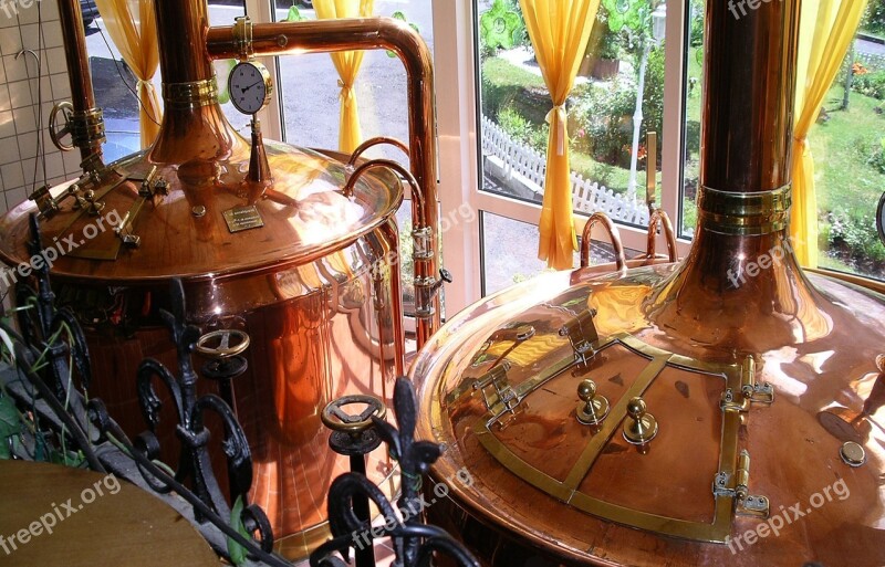 Brew Copper Boiler Brewery Beer South