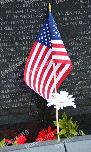 Commemoration Washington Flag Usa Flag Of The United States