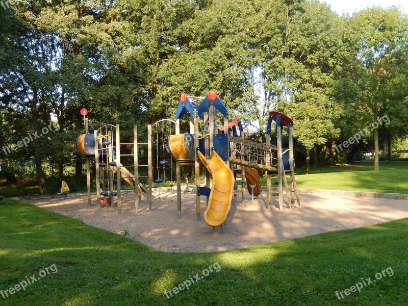 Children's Playground Playset Play Children Park