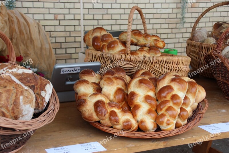 Challah Bread Eierzopf Zopf Egg Bread Specialty Bread