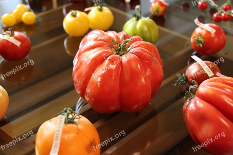 Tomato Tomatoes Ripe Red Heirloom