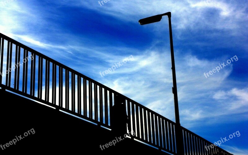 Bridge Contrast Architecture Symmetry Dark