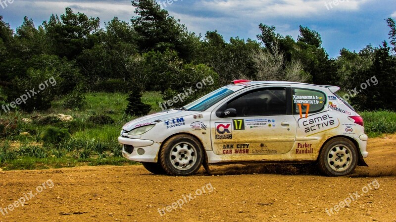 Cyprus Famagusta Rally Rally Car Competition