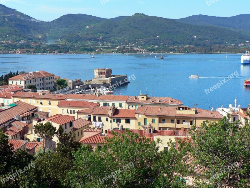 Italy Elbe Island Portoferraio Fortin