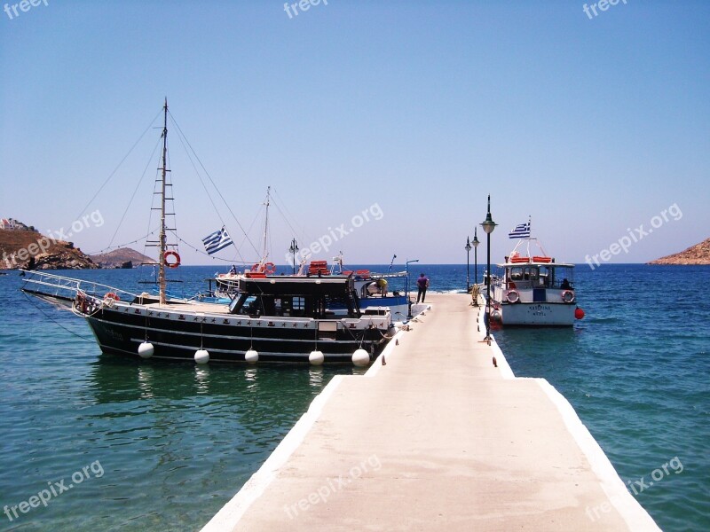 Port Pontoon Sea Boat Holiday