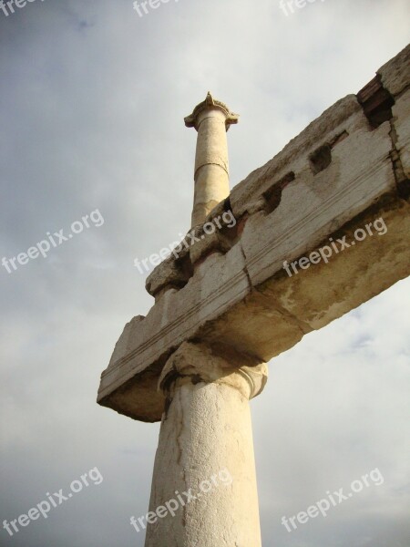 Pompeia Italy Architecture Column Classicism