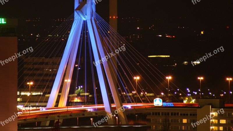 Bridge Pylon Building Technology And Nature Construction