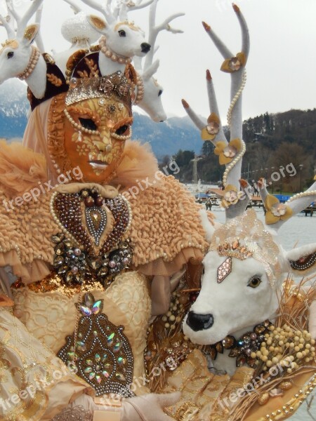 Mask Disguise Carnival Annecy Free Photos