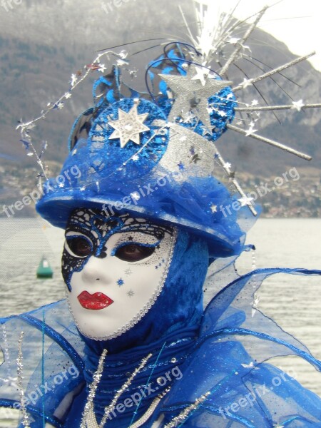 Mask Blue Carnival Disguise Free Photos