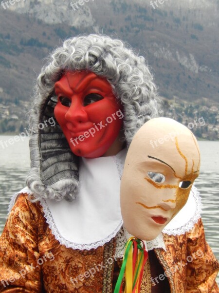 Mask Carnival Annecy Disguise Free Photos