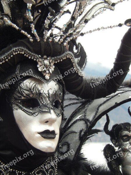 France Carnival Mask Of Venice Free Photos