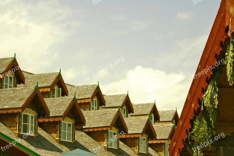 The Window Window Decorations Attic The Roof Of The Old