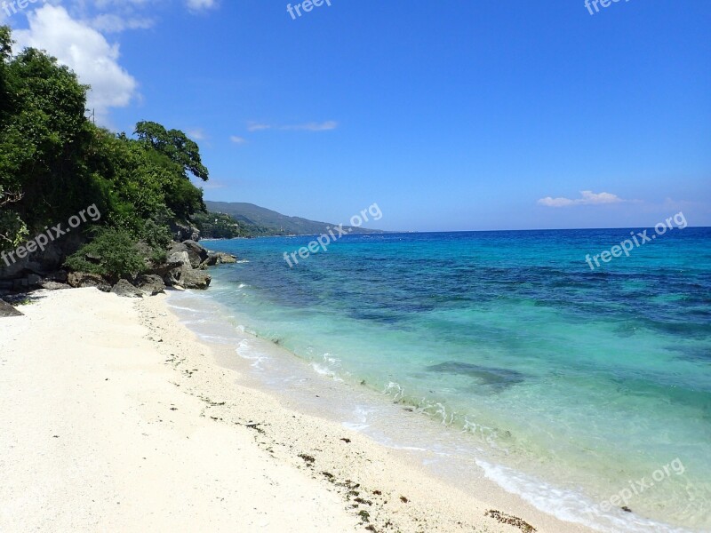 Beach Oslob Philippines Sand Cebu