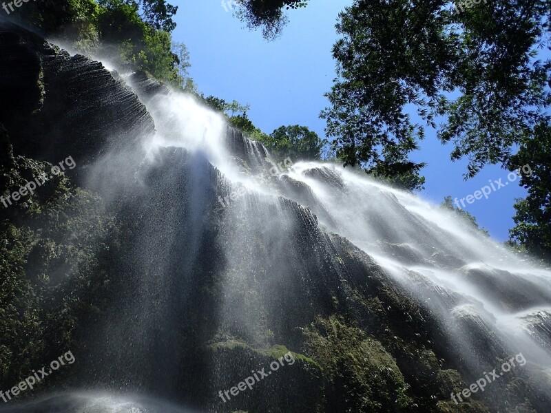 Waterfall Oslob Philippines Falls Cebu