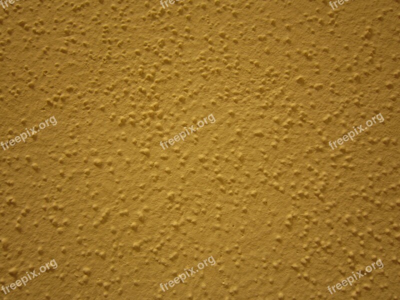 Background Plaster Yellow Structure Interior Plaster