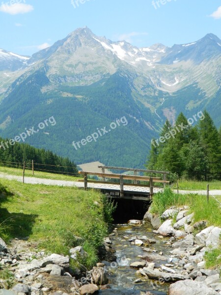 Italy South Tyrol Tourism Path The Sky