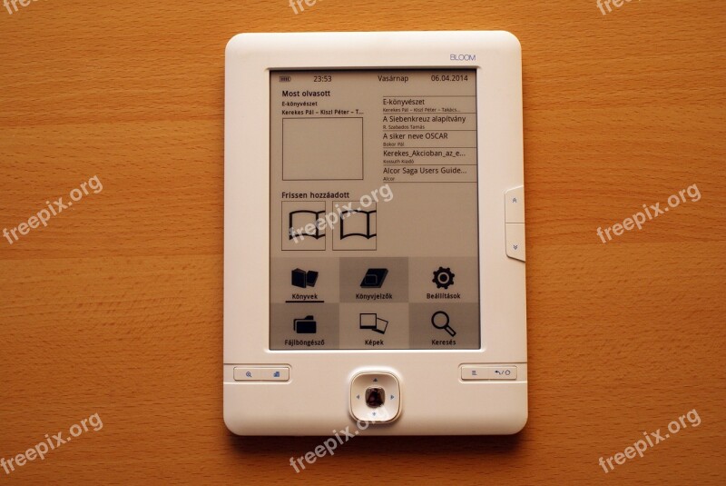 E-reader E-book Ebook E-ink E-paper