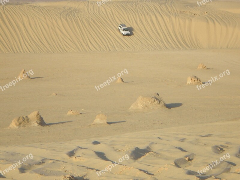 Desert Tunisia Sand Sand Dunes Free Photos