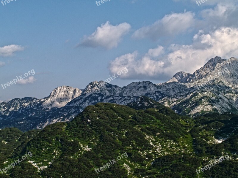 Mountain Sky Landscape Blue Outdoors