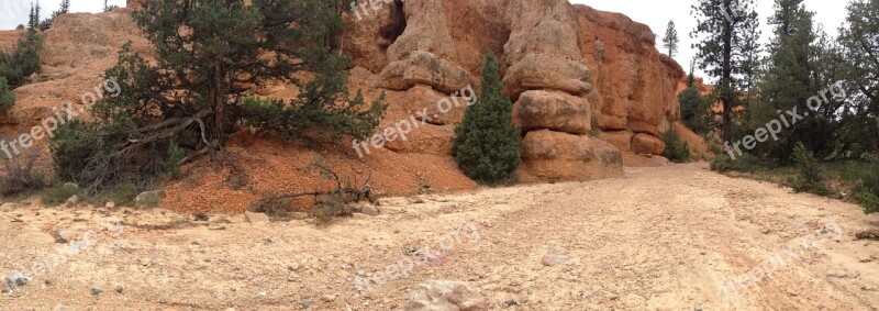 Bryce Canyon Utah Sandstone Dramatic