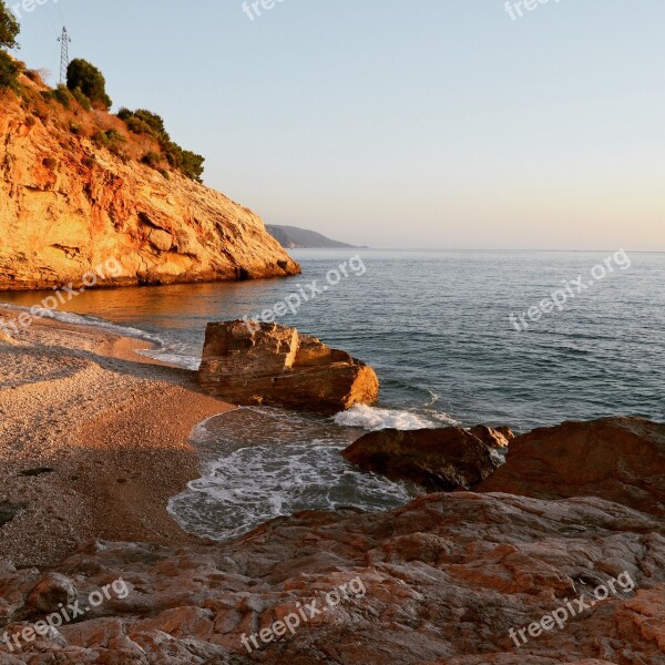 Marine Day Sunset Fethiye Beaches