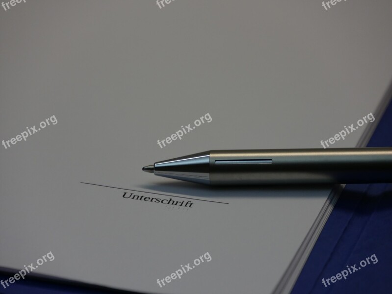 Signature Pen Writing Tool Office Stationery