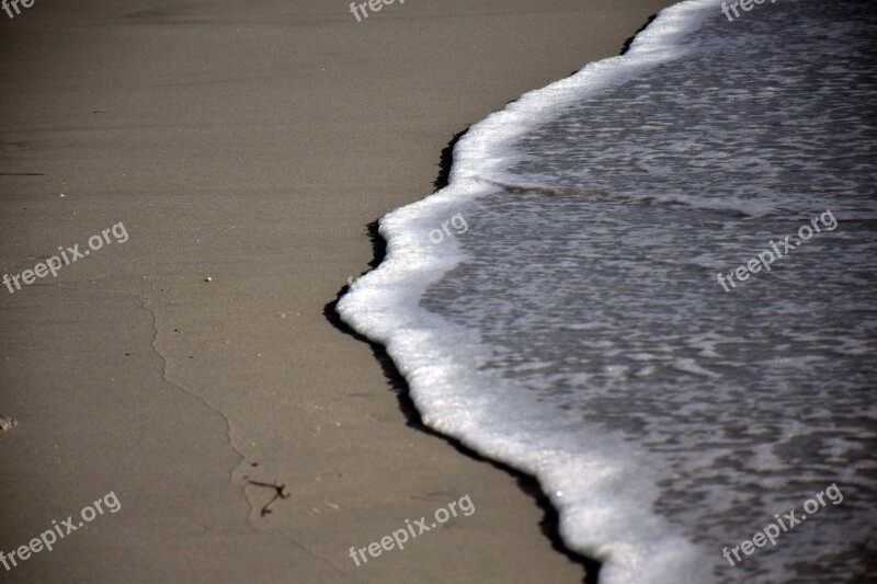 Sea Wave Beach Ocean Nature