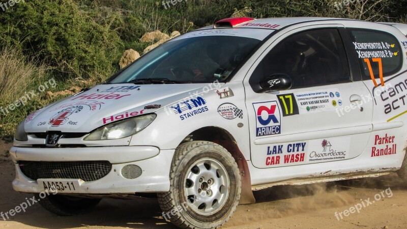 Cyprus Famagusta Rally Rally Car Competition